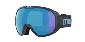 Bliz Charge Otg Ski Goggles Matte Grey With Blue Logo / Smoke Ice Blue | YMXN15078