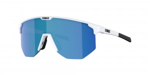 Bliz Hero Small Sunglasses White / Brown Blue | ZPMH18960