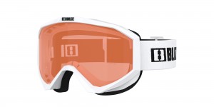 Bliz Liner Jr Ski Goggles Matte White With Black Logo / Orange | IYLK21956