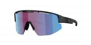 Bliz Matrix Sunglasses Black / Rose Violet Blue | FPJQ26418