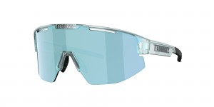 Bliz Matrix Sunglasses Transparent Ice Blue / Smoke Ice Blue | OCLA80763