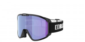 Bliz Rave Jr Ski Goggles Black - White Logo / Light Orange/Blue | GWTB97215