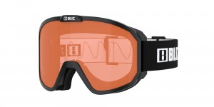 Bliz Rave Jr Ski Goggles Black - White Logo / Orange | GHIZ84179