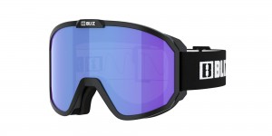 Bliz Rave Ski Goggles Black - White Logo / Light Orange/Blue | EPYL46712