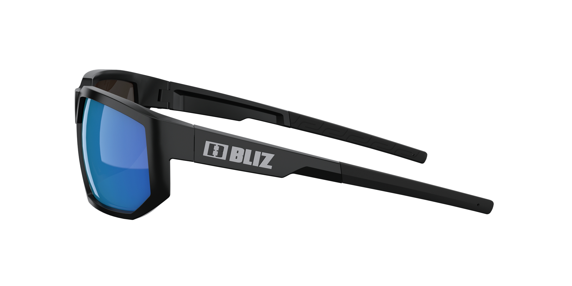 Bliz Arrow Sunglasses Black / Brown Blue | MXZO90475