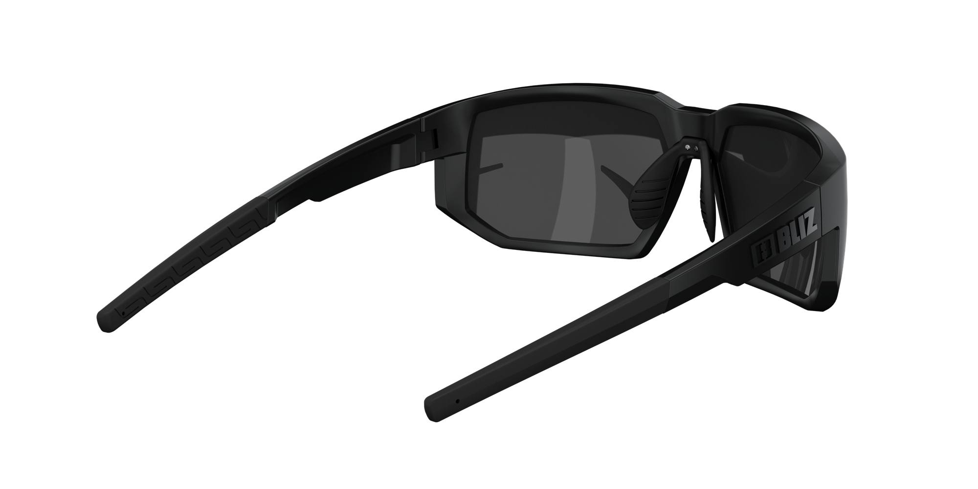 Bliz Arrow Sunglasses Black / Brown Silver | GCXM30281