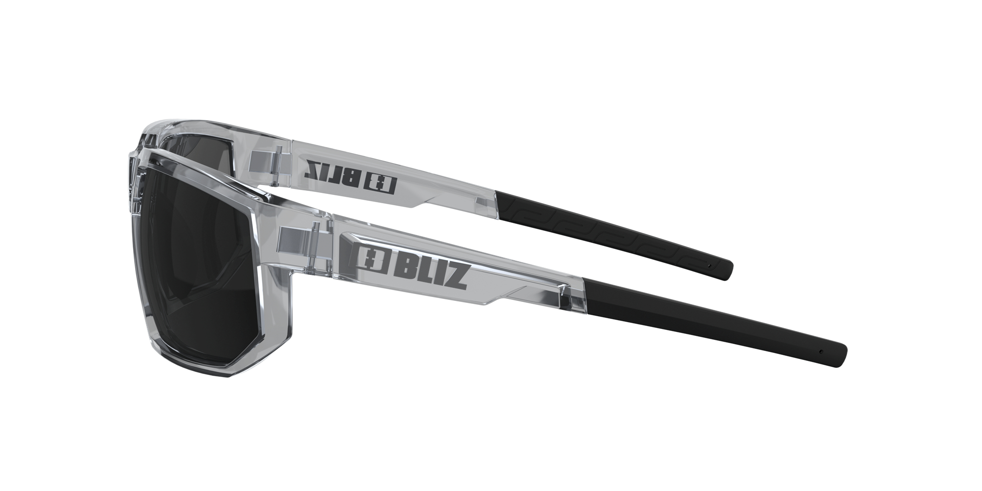 Bliz Arrow Sunglasses Transparent Grey / Smoke | OCVP32498