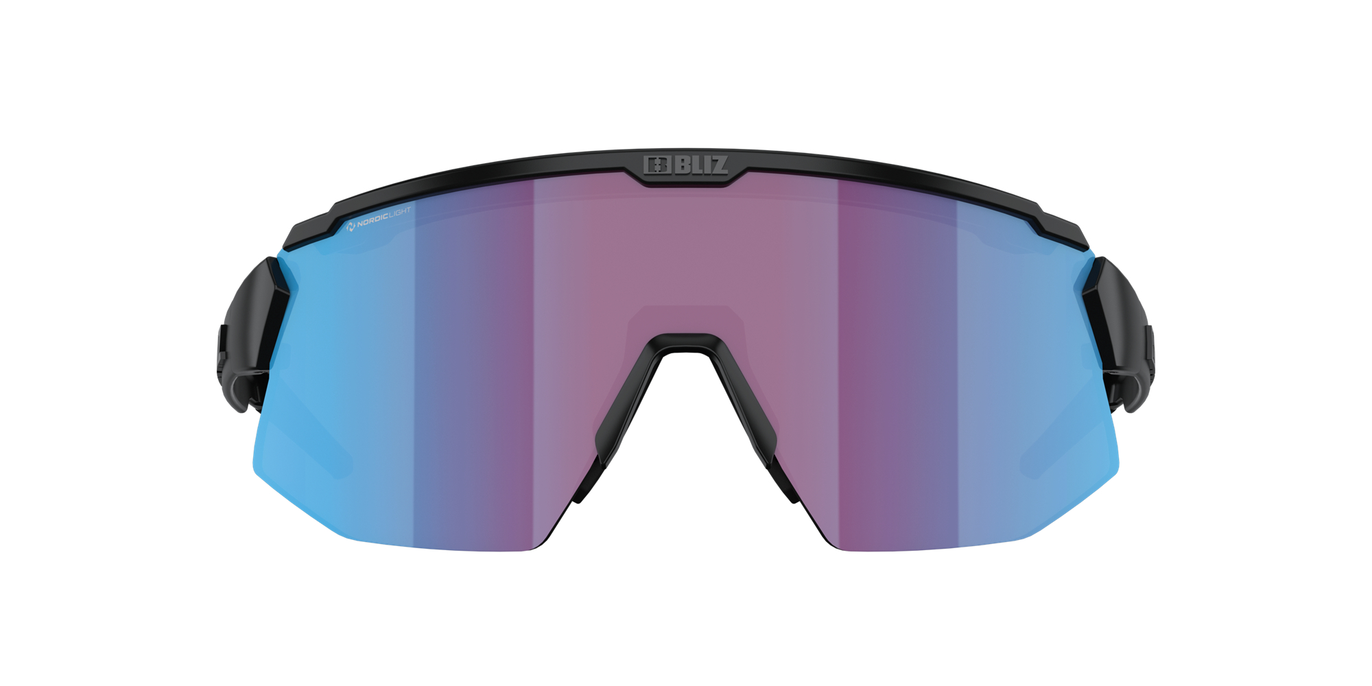 Bliz Breeze Small Sunglasses Black / Rose Violet Blue | EJHU14069