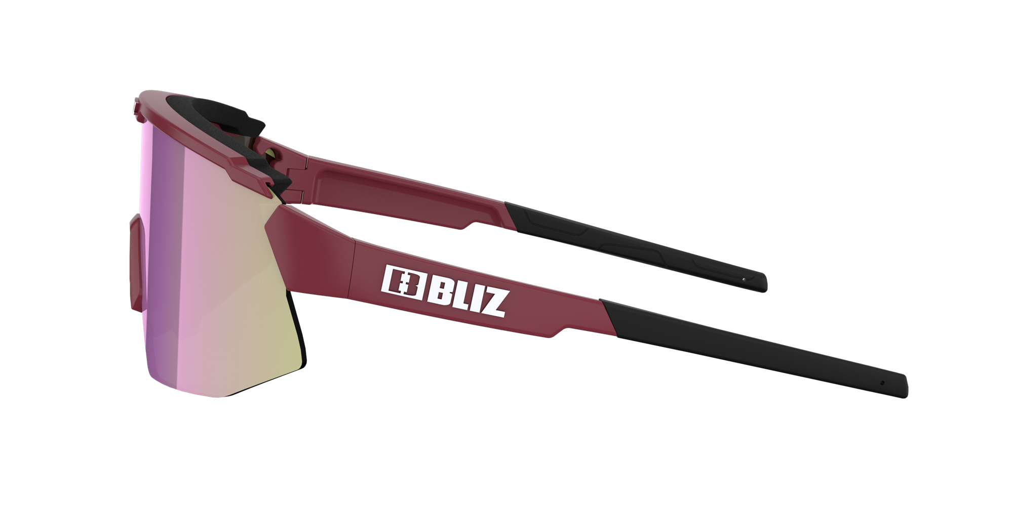 Bliz Breeze Small Sunglasses Burgundy / Brown Rose | FKCE70695