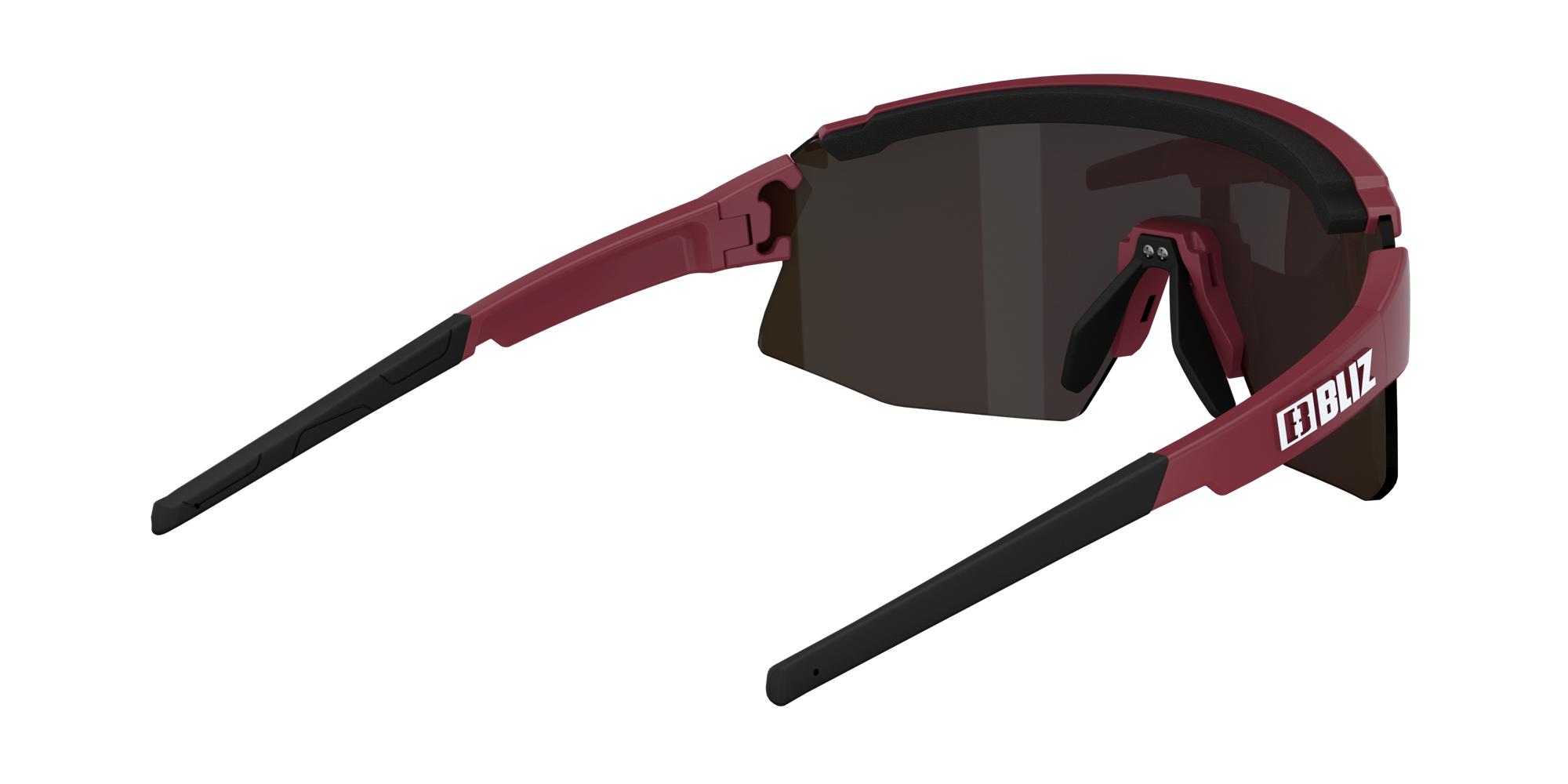 Bliz Breeze Small Sunglasses Burgundy / Brown Rose | FKCE70695