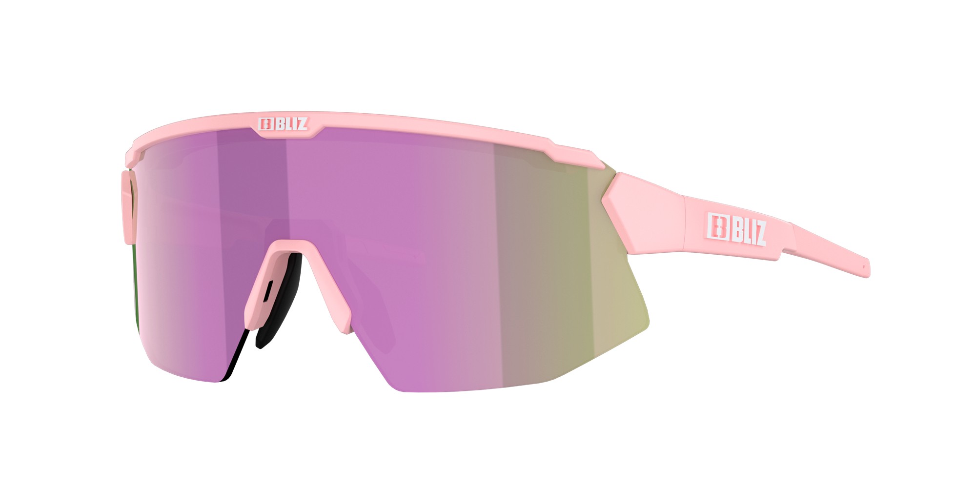 Bliz Breeze Small Sunglasses Powder Rose / Brown Rose | NFVO08249