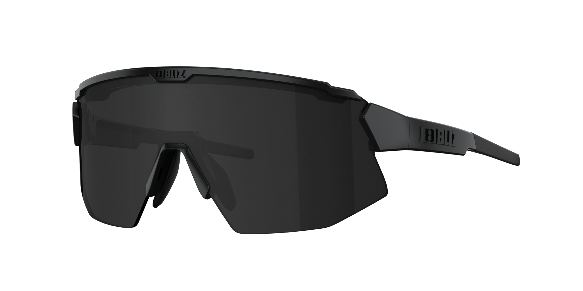 Bliz Breeze Sunglasses Matte Black / Smoke | LNIS40359