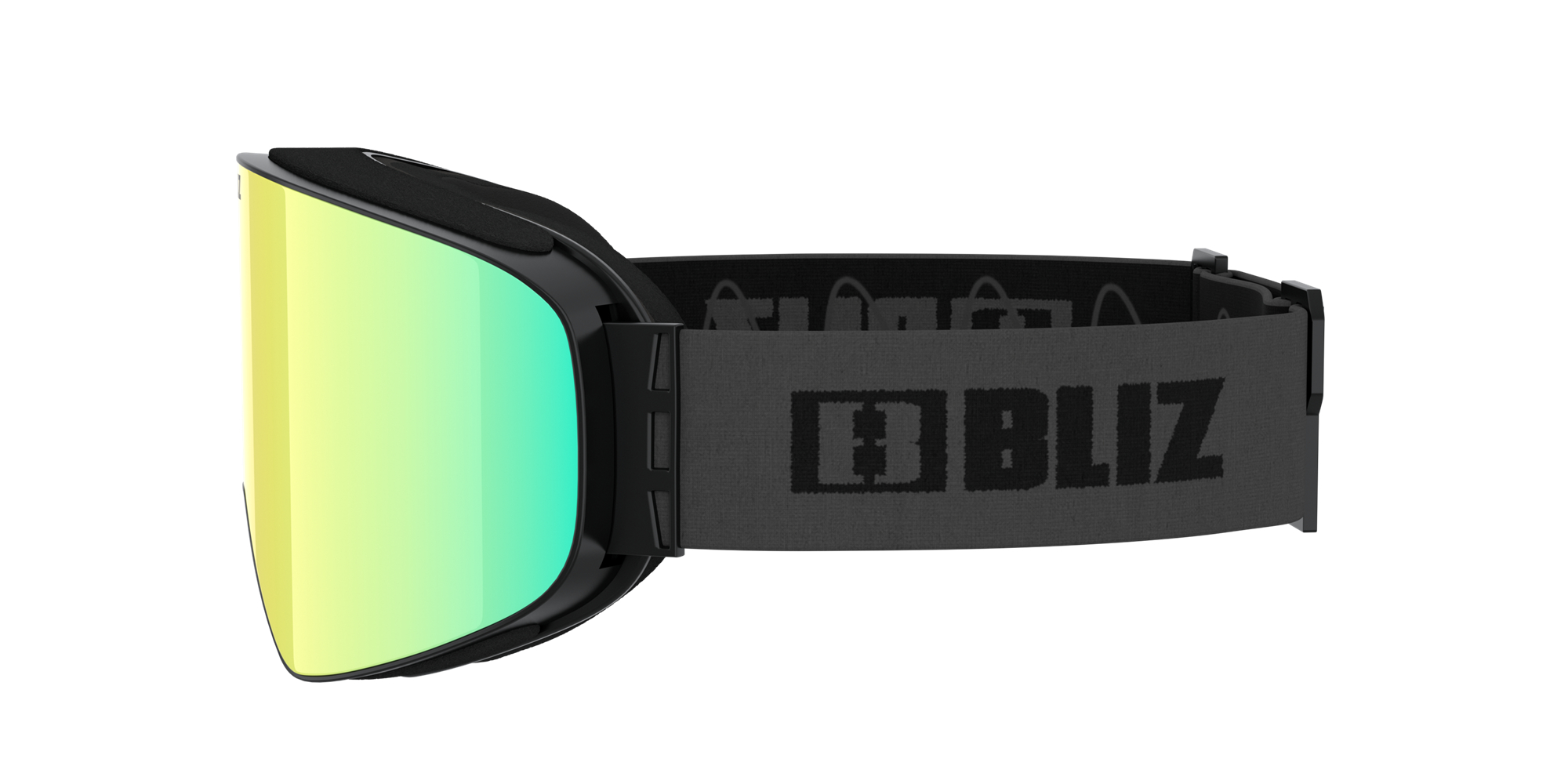 Bliz Flow Ski Goggles Black / Brown/Gold | EGRS87132