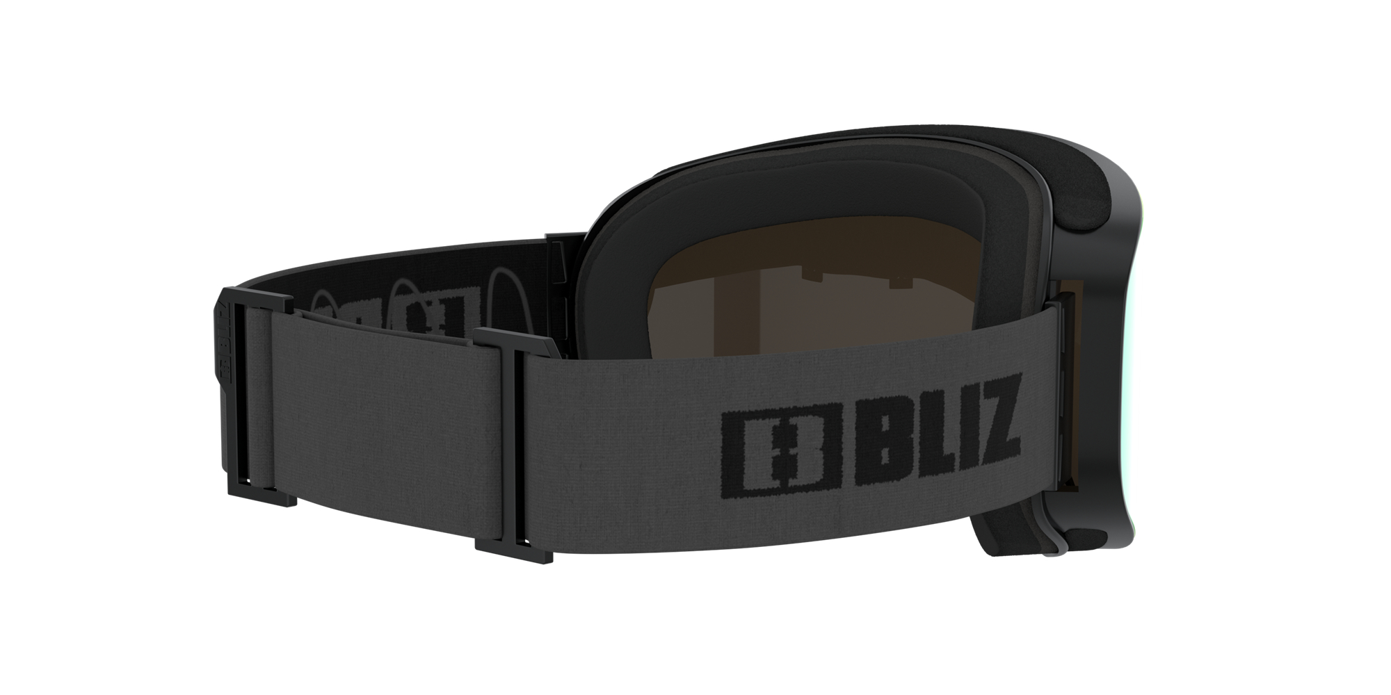 Bliz Flow Ski Goggles Black / Brown/Gold | EGRS87132