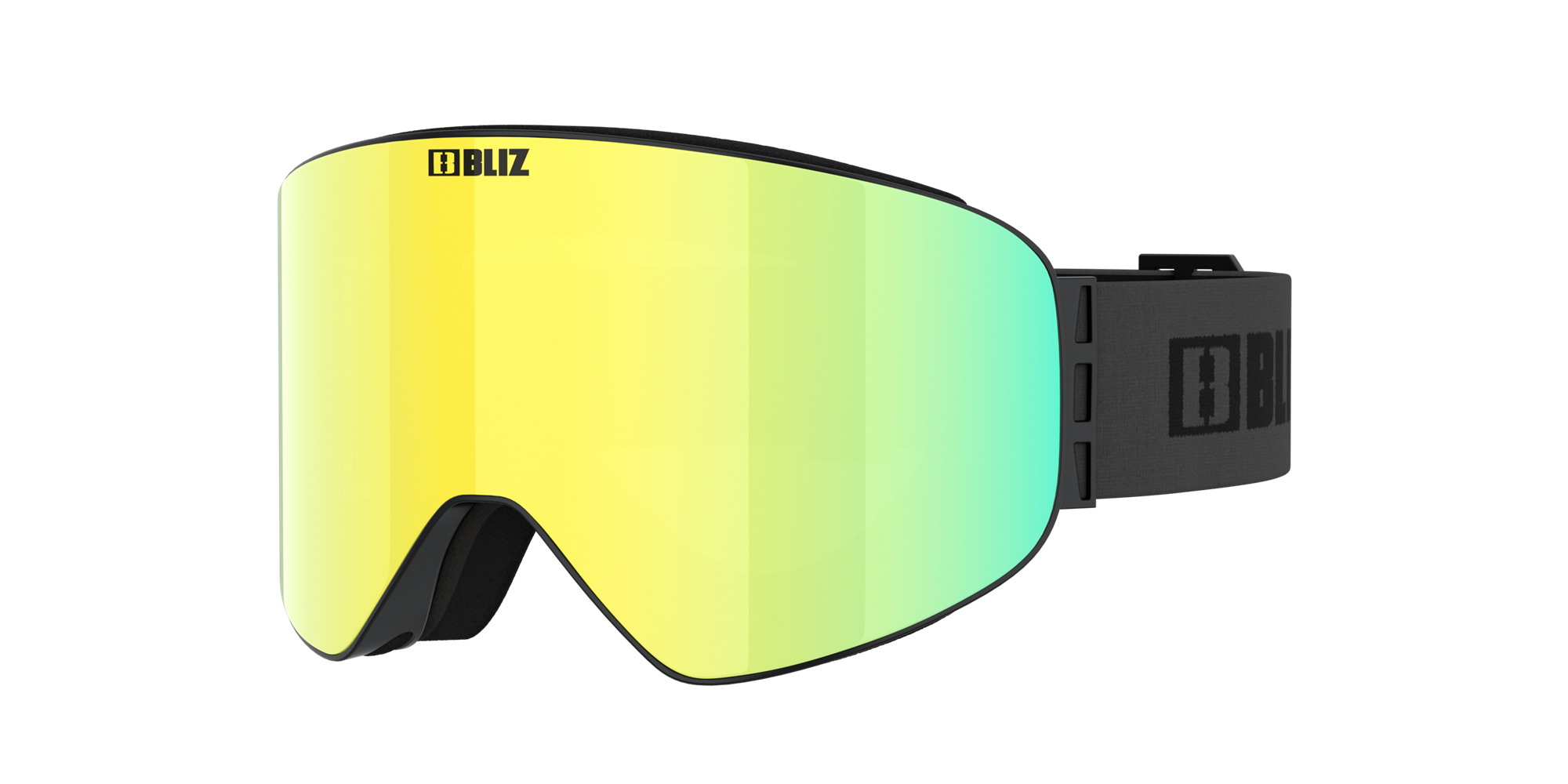 Bliz Flow Ski Goggles Black / Brown/Gold | EGRS87132