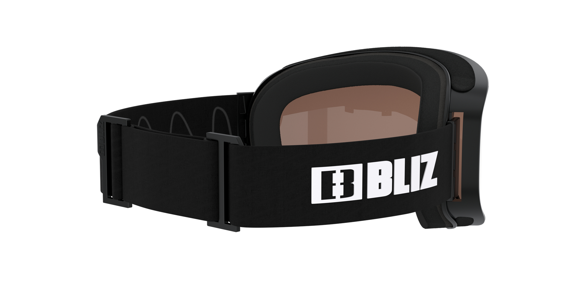 Bliz Flow Ski Goggles Matte Black / Pink Silver Mirror | LJIE72689