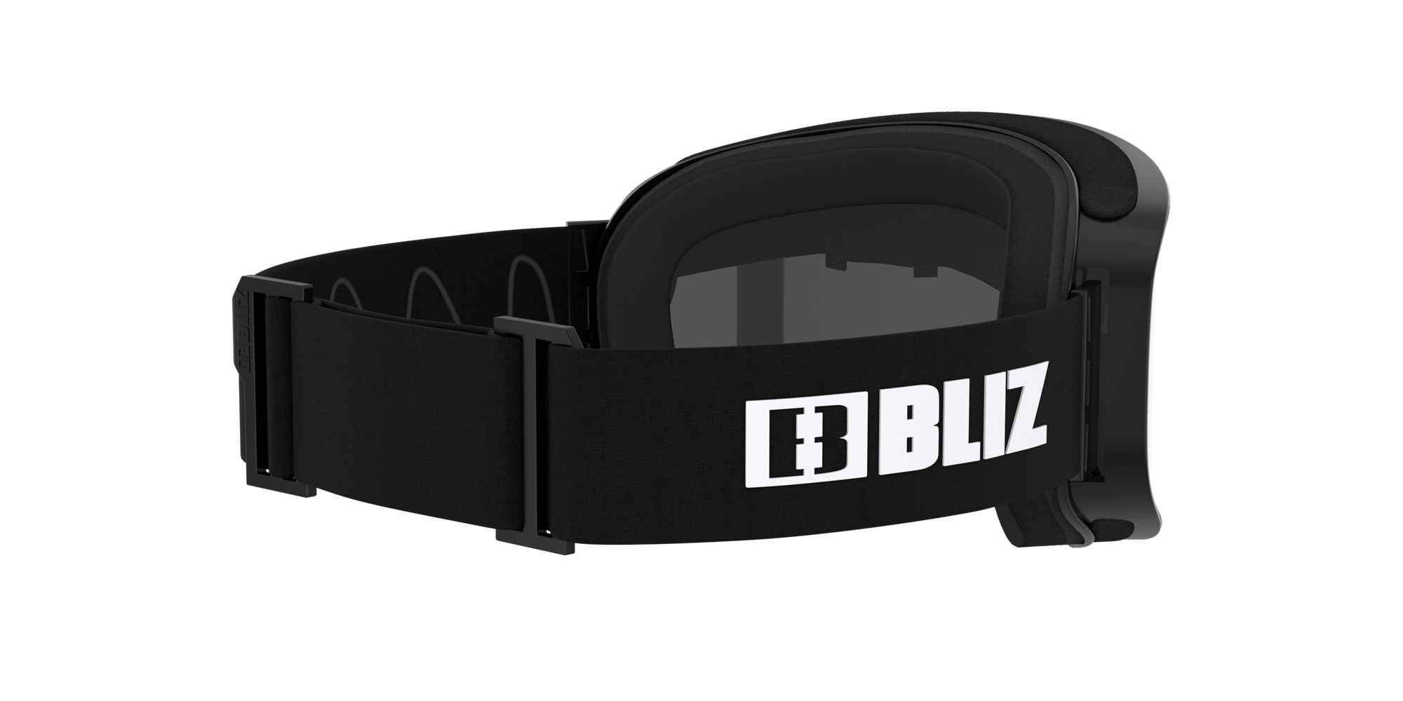 Bliz Flow Ski Goggles Matte Black / Smoke Silver Mirror | MISF70264