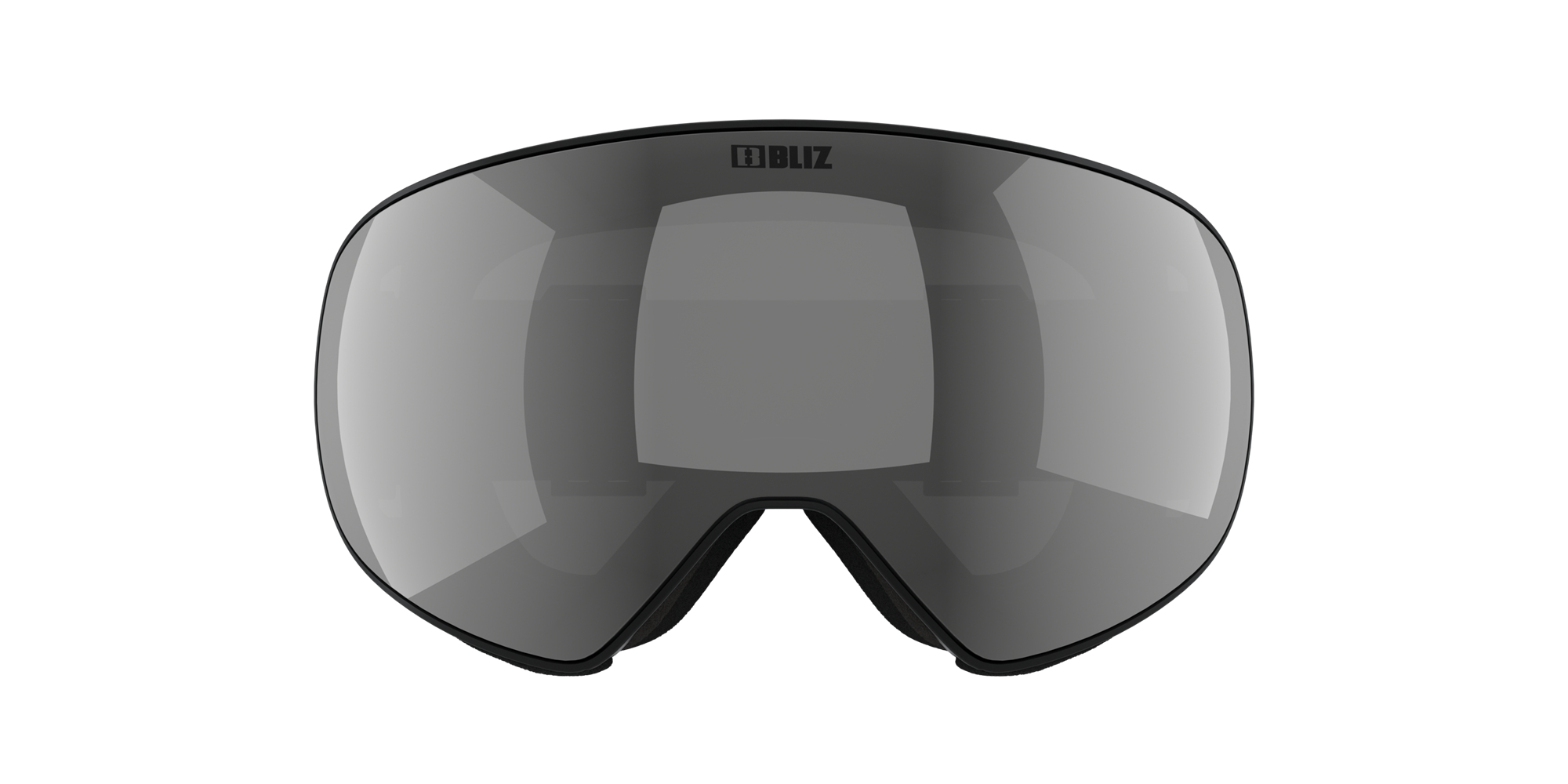 Bliz Floz Ski Goggles Black / Brown/Silver Mirror | JQWA52197