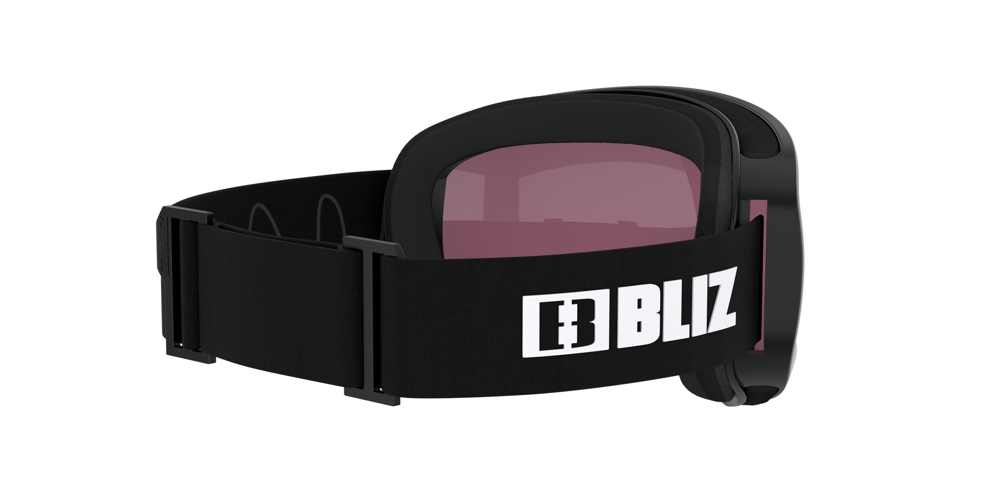 Bliz Floz Ski Goggles Matte Black / Pink Silver Mirror | FLJV32405