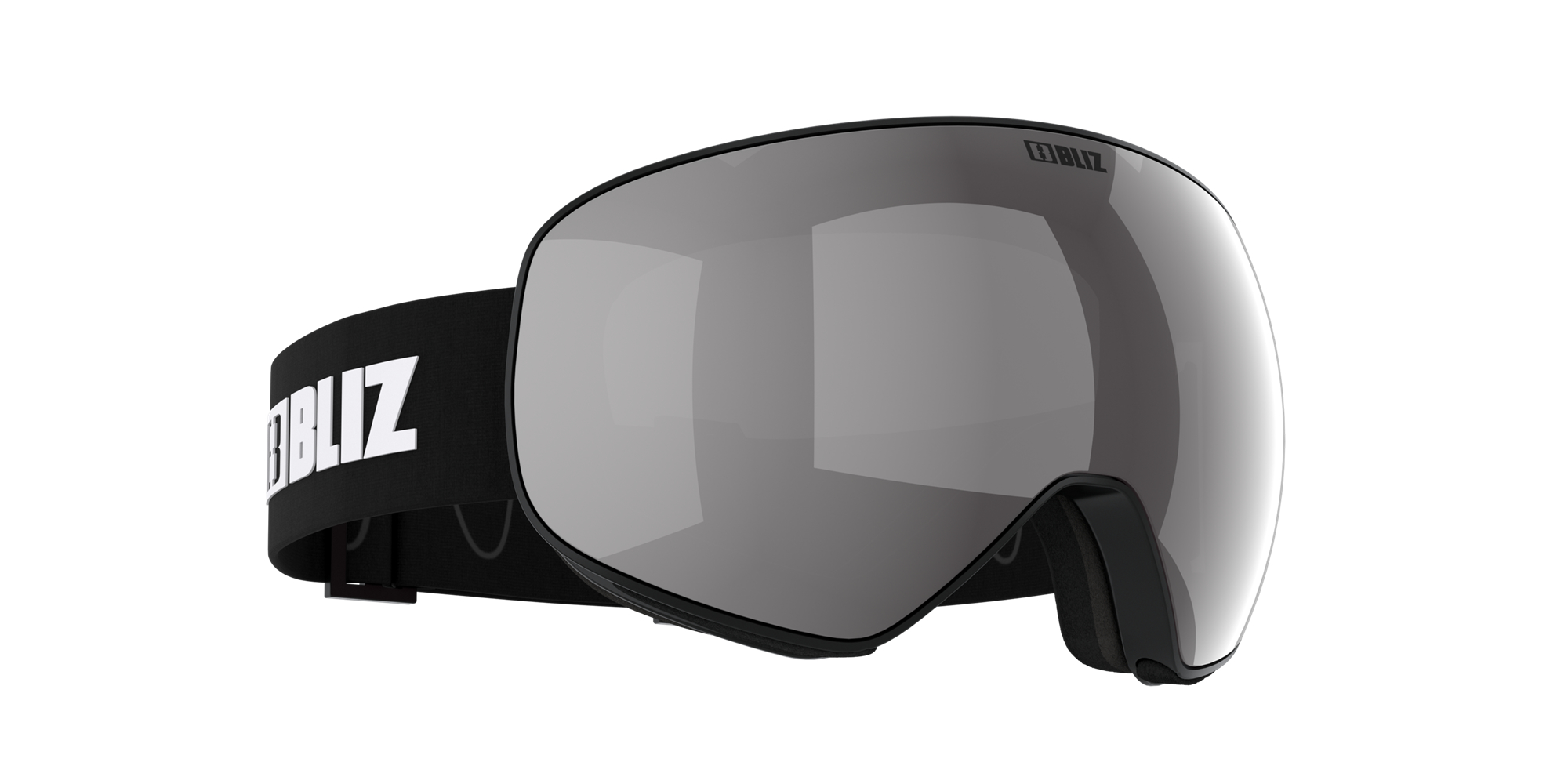 Bliz Floz Ski Goggles Matte Black / Pink Silver Mirror | FLJV32405