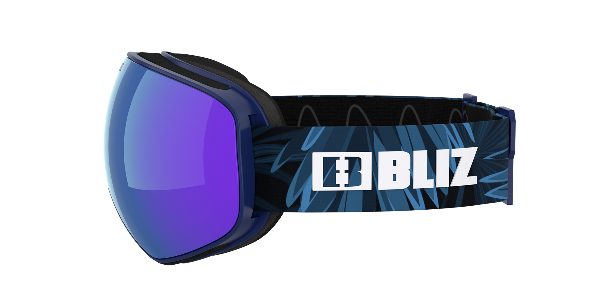 Bliz Floz Ski Goggles Matte Blue / Brown Blue | PACE17542