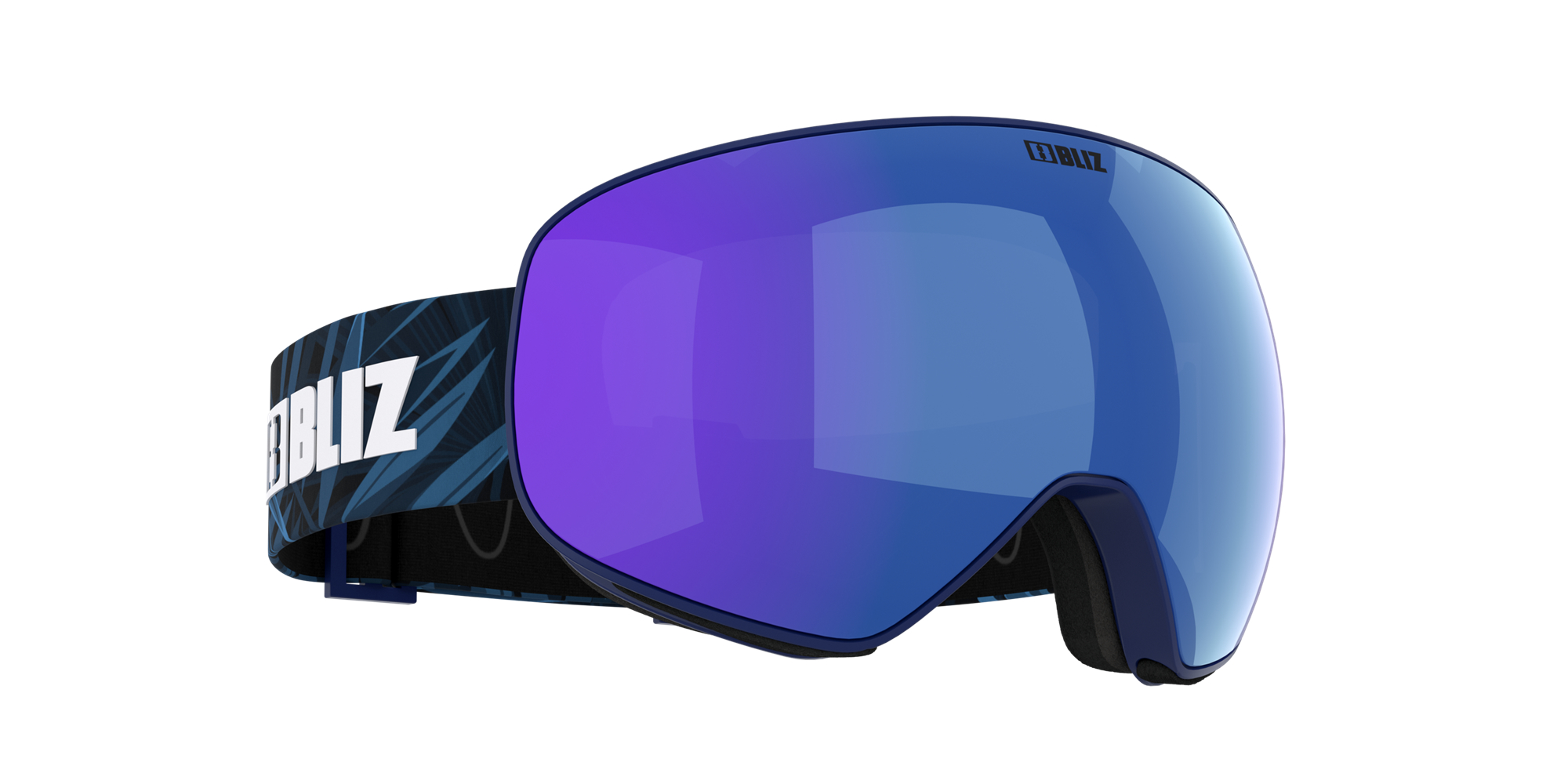 Bliz Floz Ski Goggles Matte Blue / Brown Blue | PACE17542