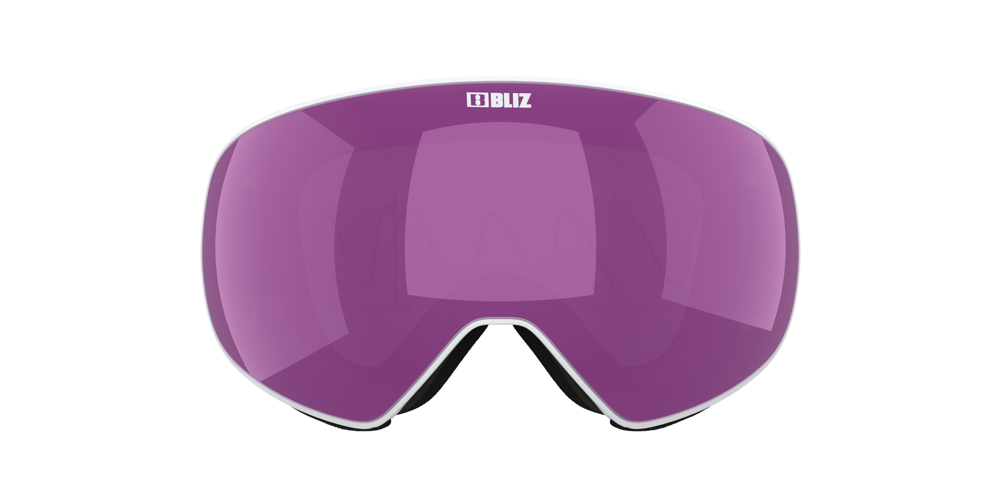 Bliz Floz Ski Goggles Matte White / Brown Pink | XJBG07619