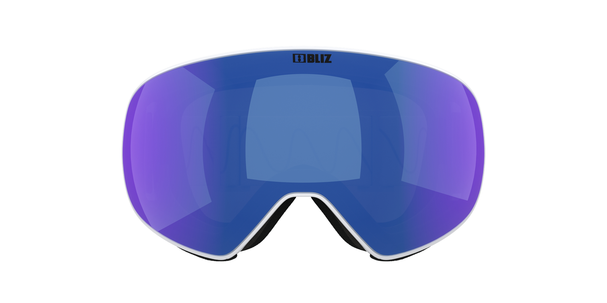 Bliz Floz Ski Goggles White / Brown Blue | BESD92634