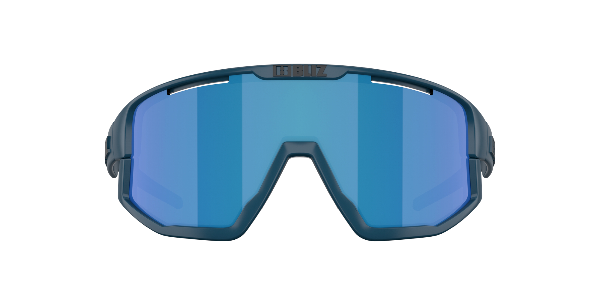 Bliz Fusion Sunglasses Matte Blue / Brown Mirror Blue | ZNXS52396