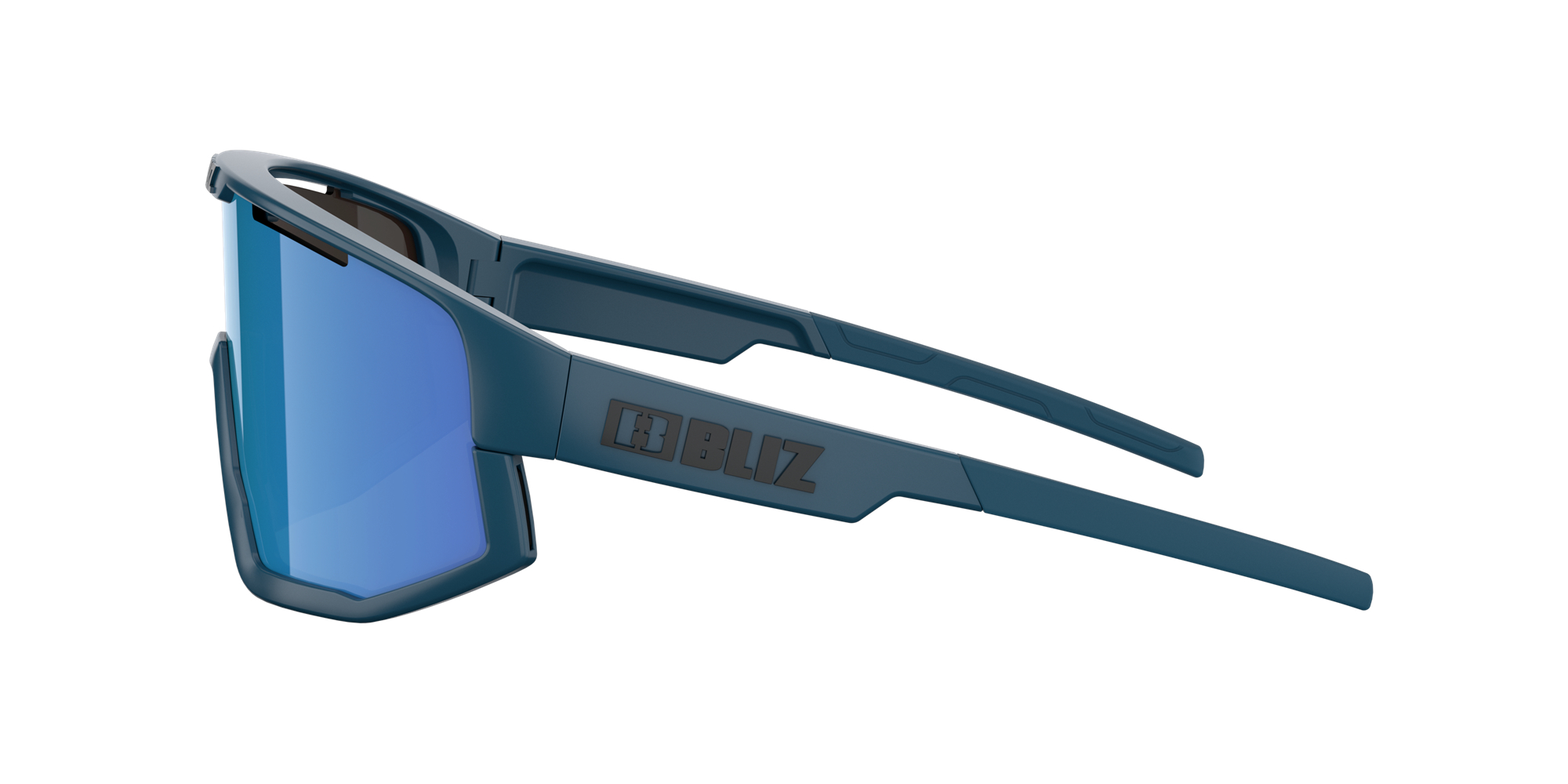 Bliz Fusion Sunglasses Matte Blue / Brown Mirror Blue | ZNXS52396