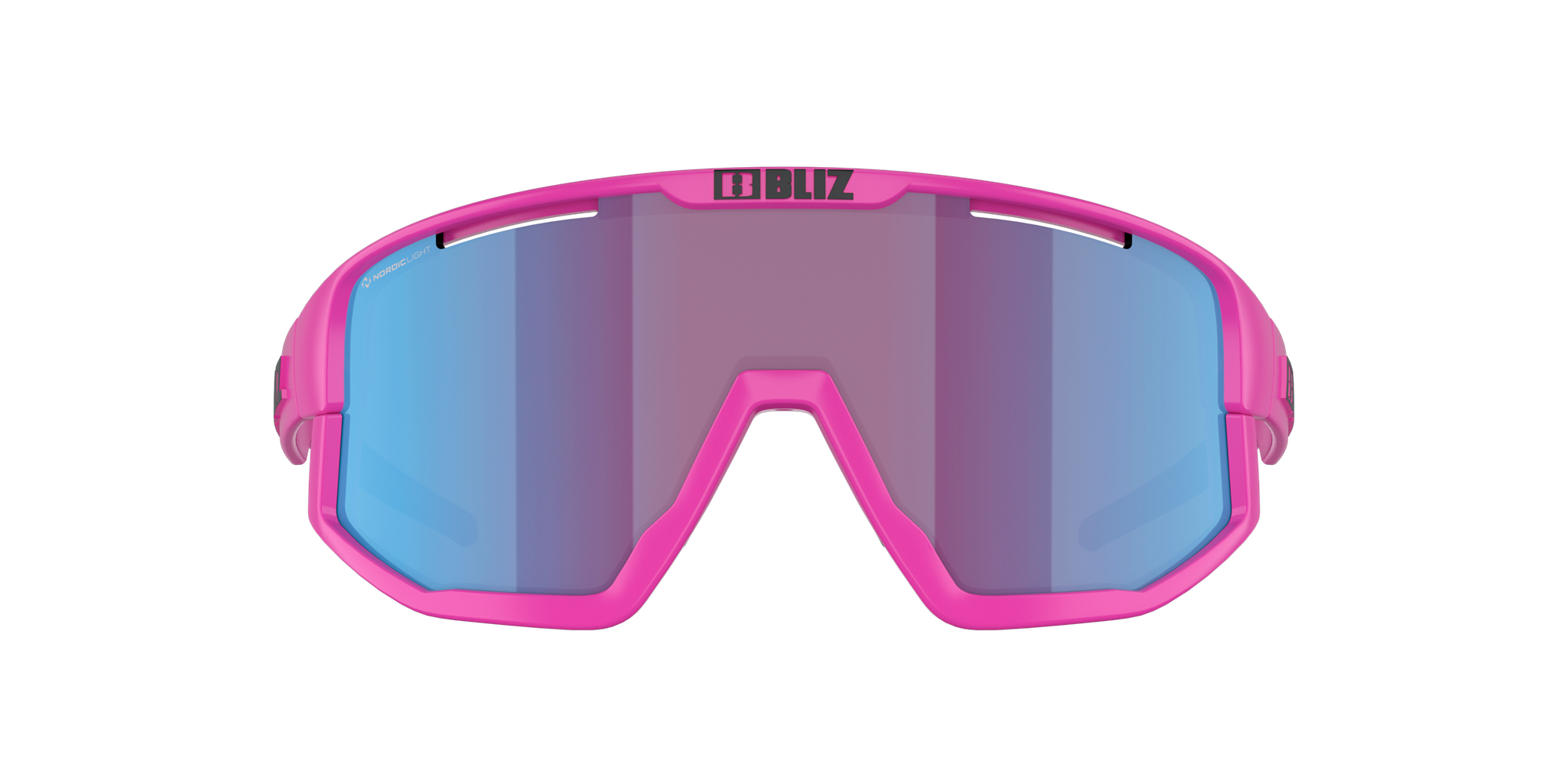 Bliz Fusion Sunglasses Neon Rose / Rose Violet Blue | GBFD23701