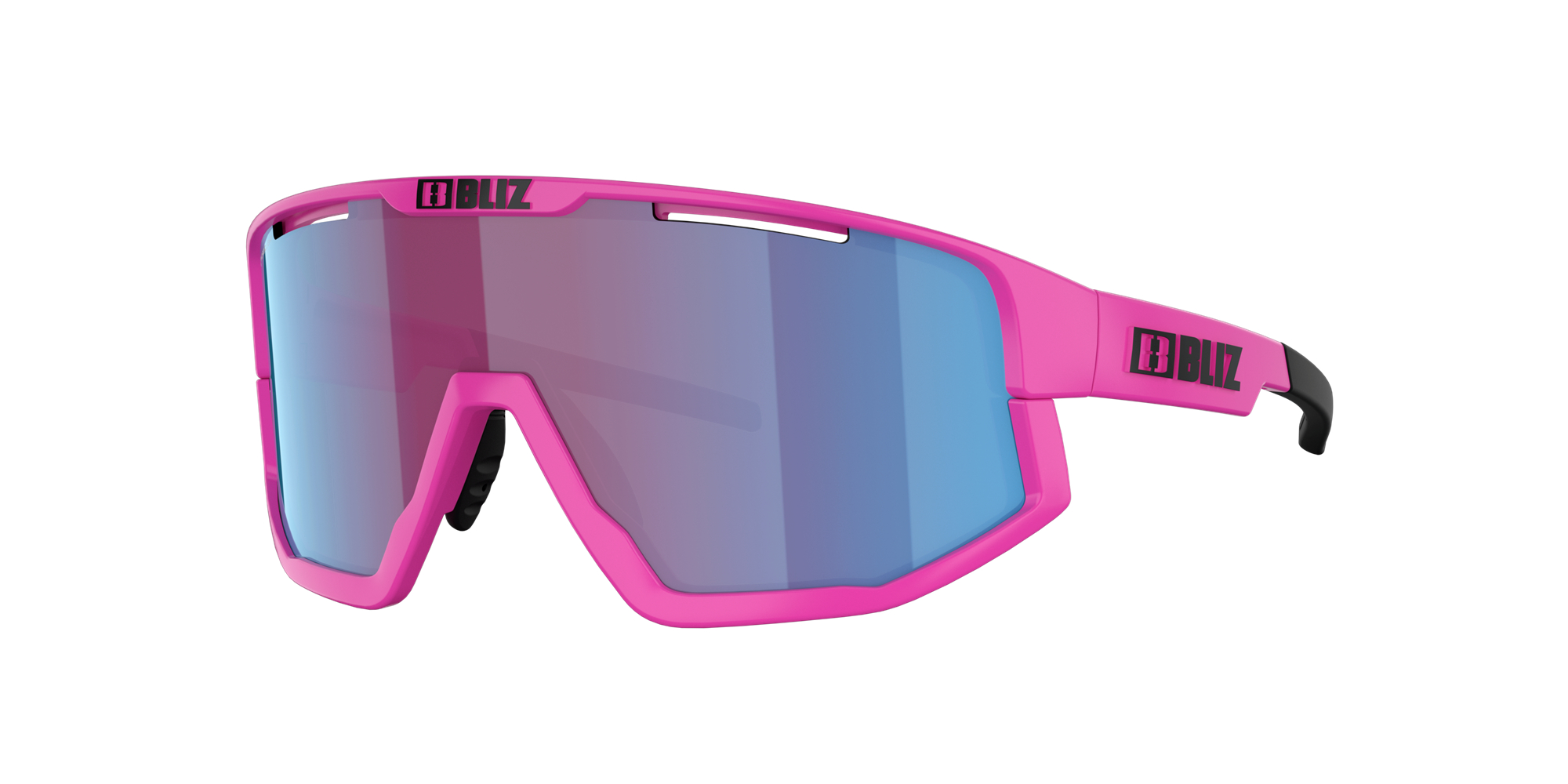 Bliz Fusion Sunglasses Neon Rose / Rose Violet Blue | GBFD23701