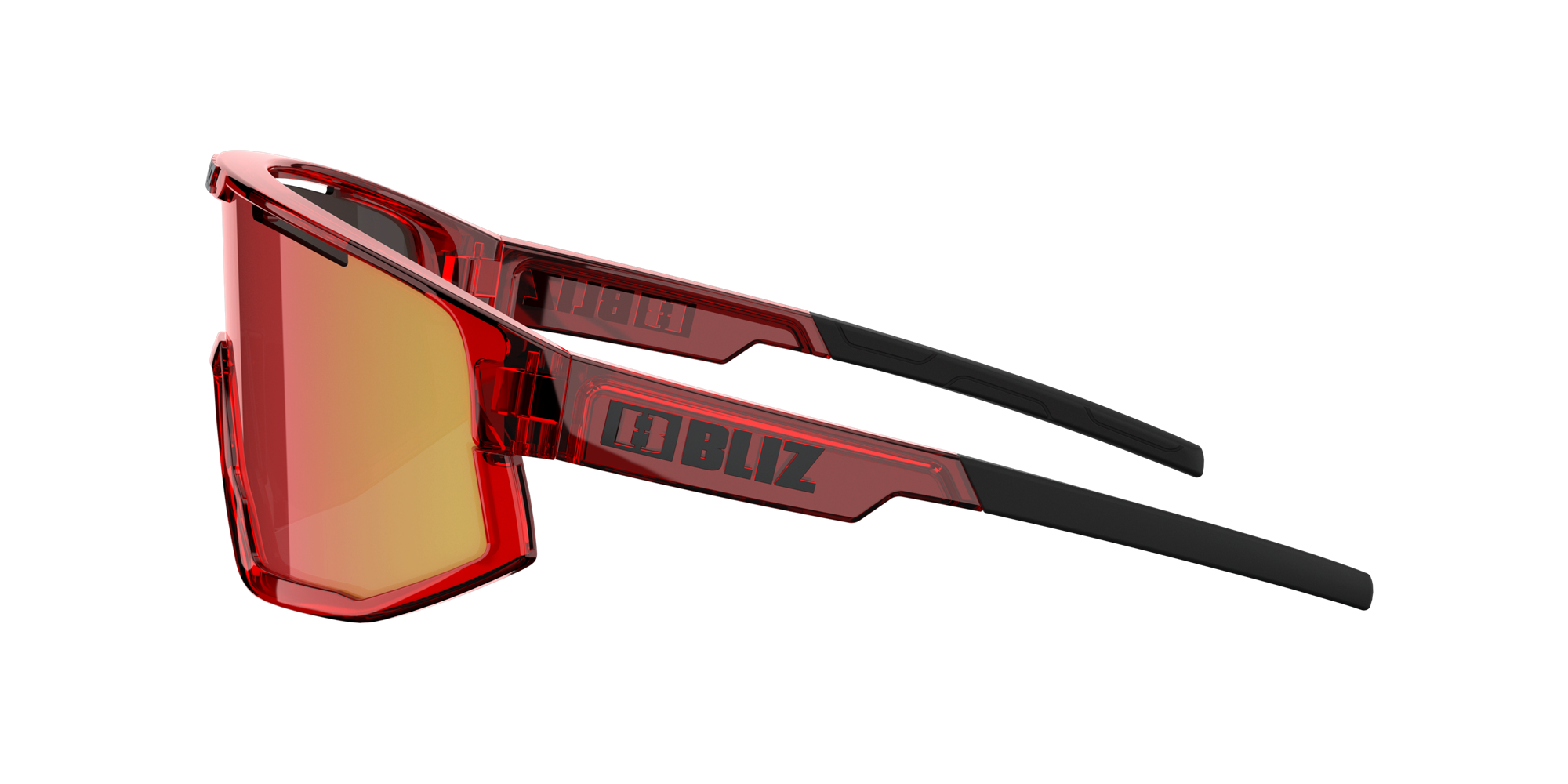 Bliz Fusion Sunglasses Transparent Red / Brown Red | RMTN05486