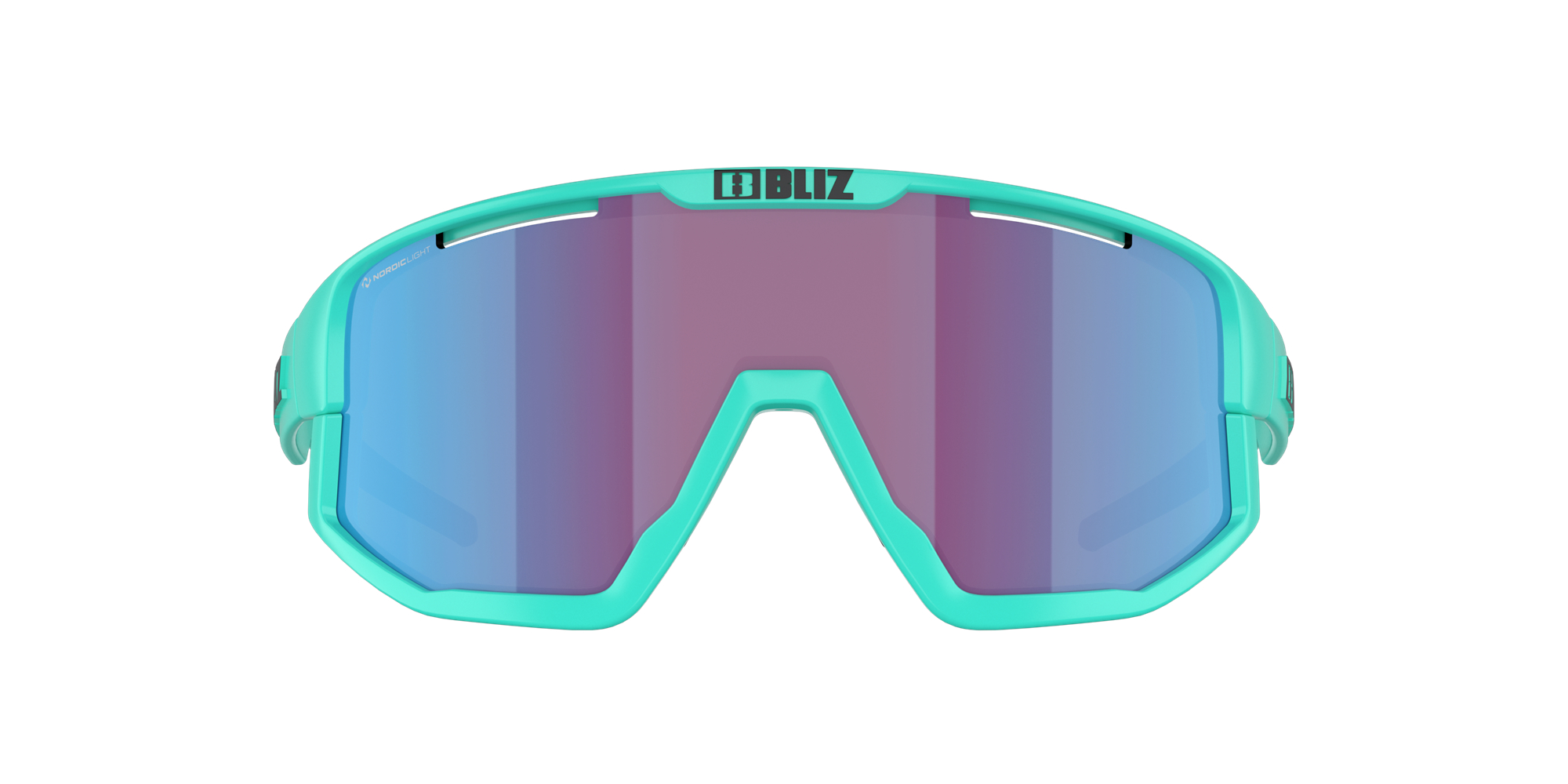 Bliz Fusion Sunglasses Turquoise / Rose Violet Blue | EGCS65387