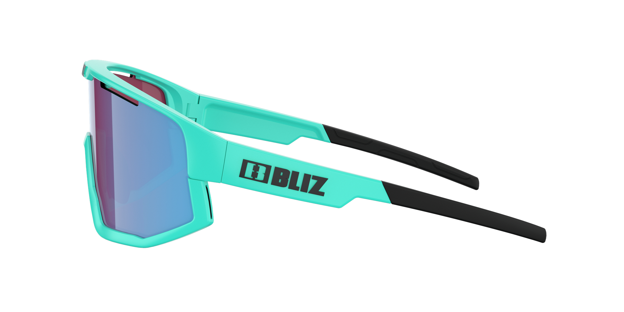 Bliz Fusion Sunglasses Turquoise / Rose Violet Blue | EGCS65387