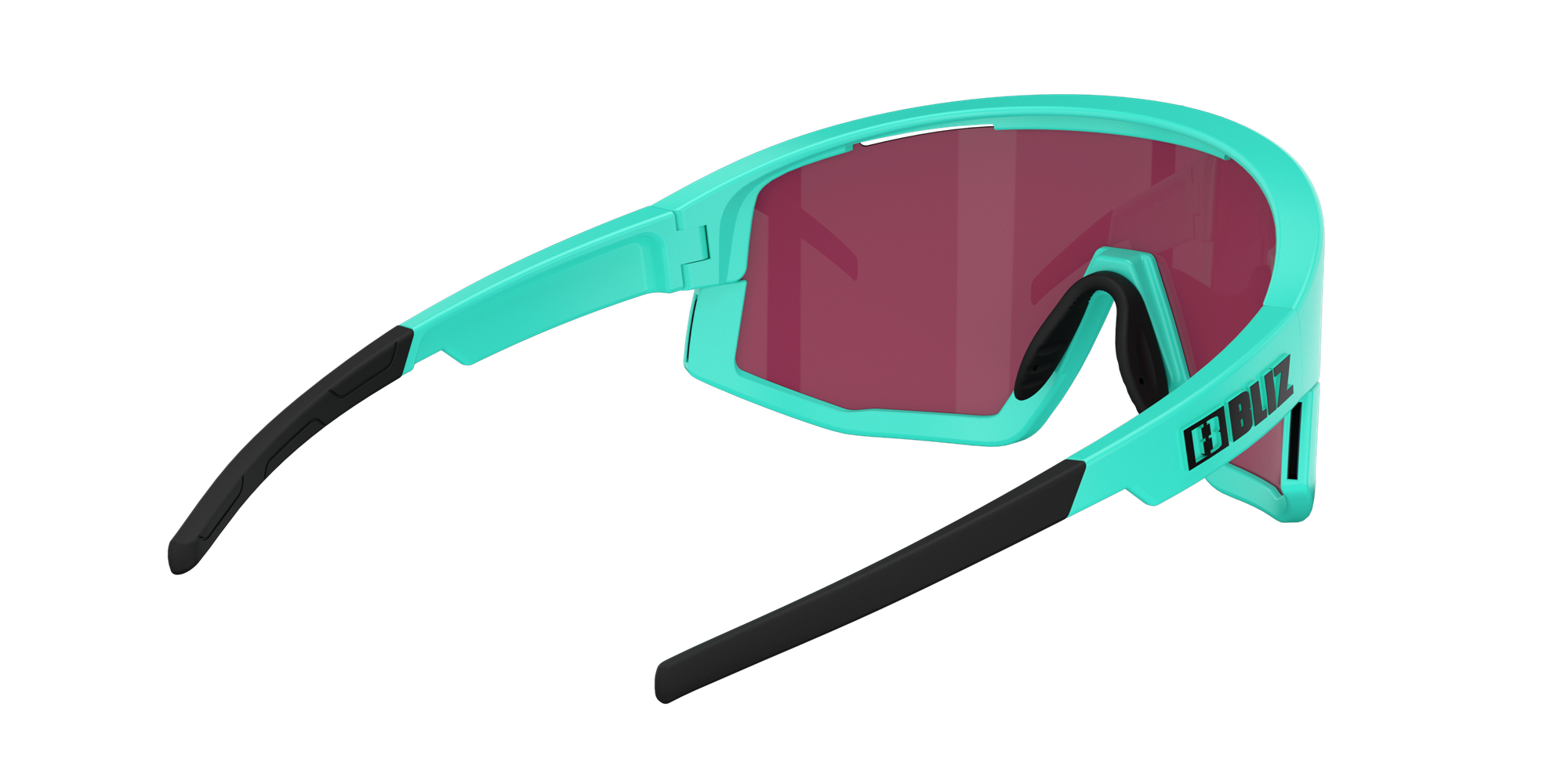 Bliz Fusion Sunglasses Turquoise / Rose Violet Blue | EGCS65387