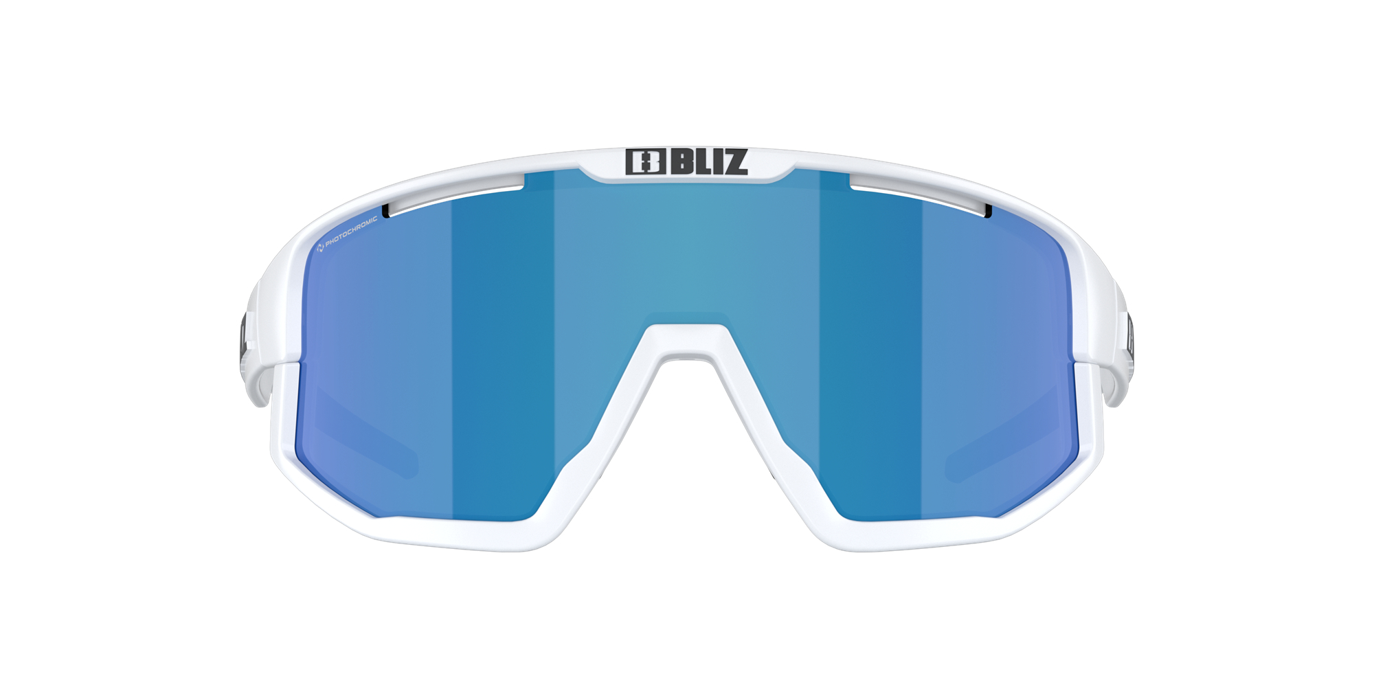 Bliz Fusion Sunglasses White / Brown Blue | MRNU12847