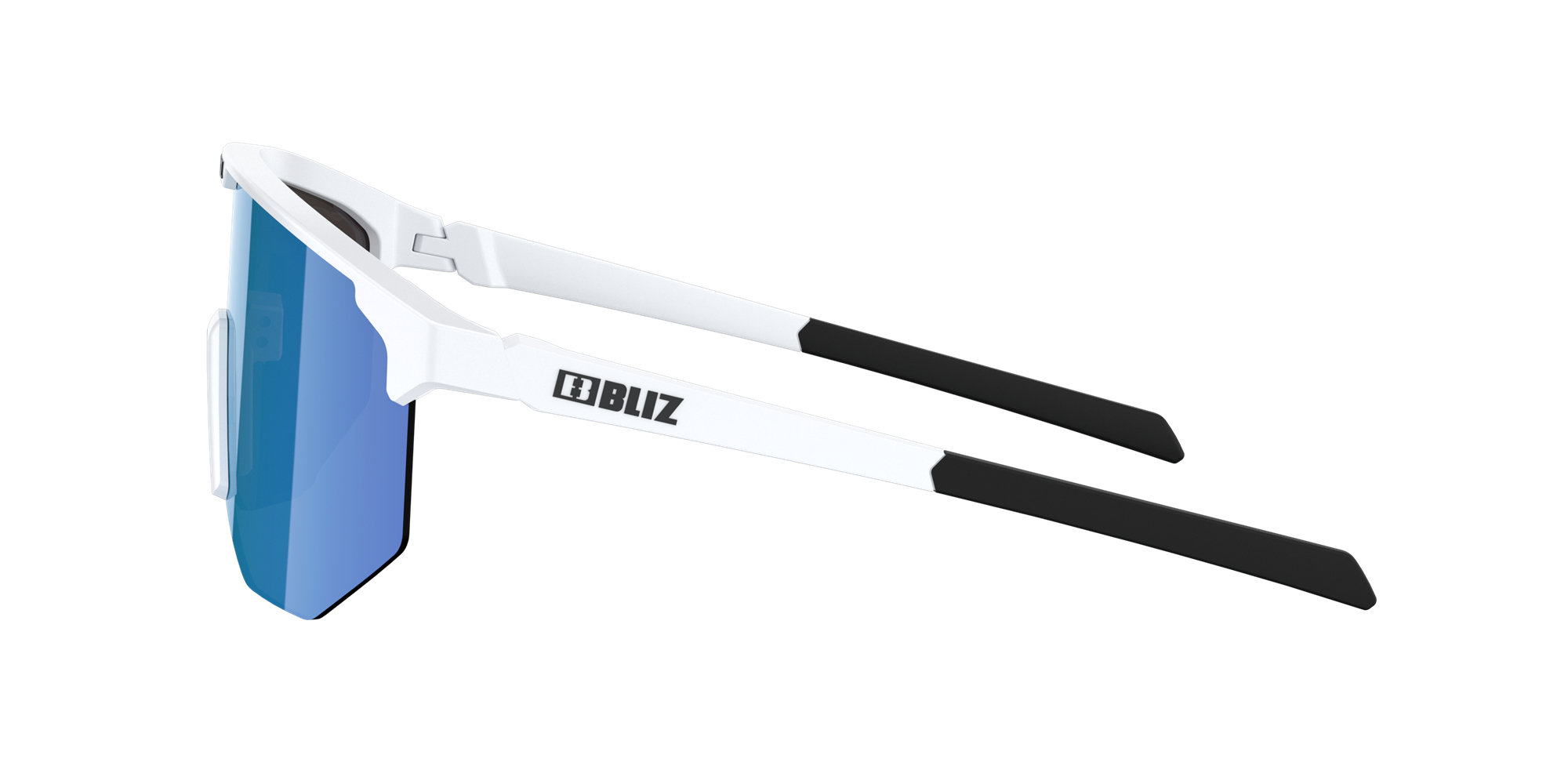 Bliz Hero Small Sunglasses White / Brown Blue | ZPMH18960