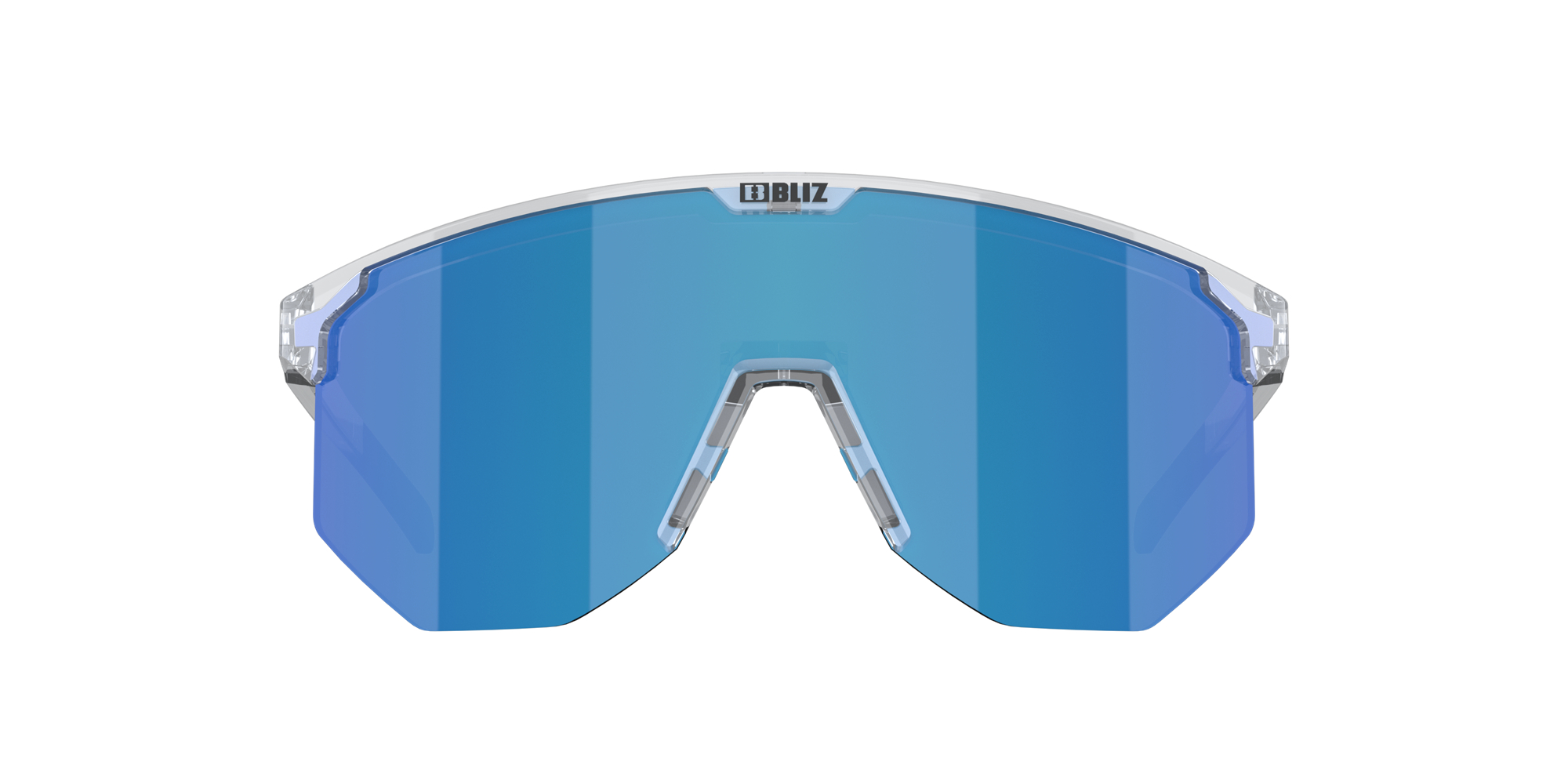 Bliz Hero Sunglasses White / Brown Blue | FWMD09345