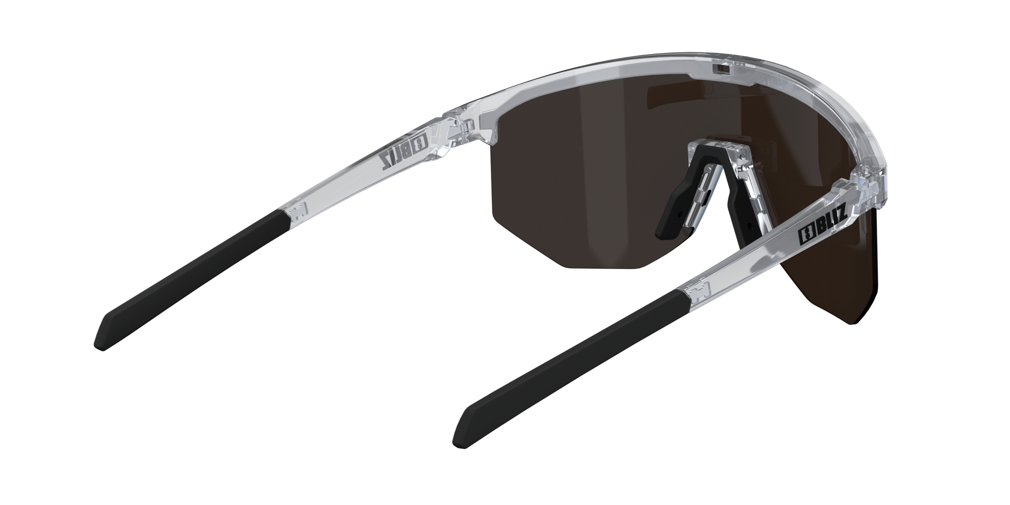 Bliz Hero Sunglasses White / Brown Blue | FWMD09345