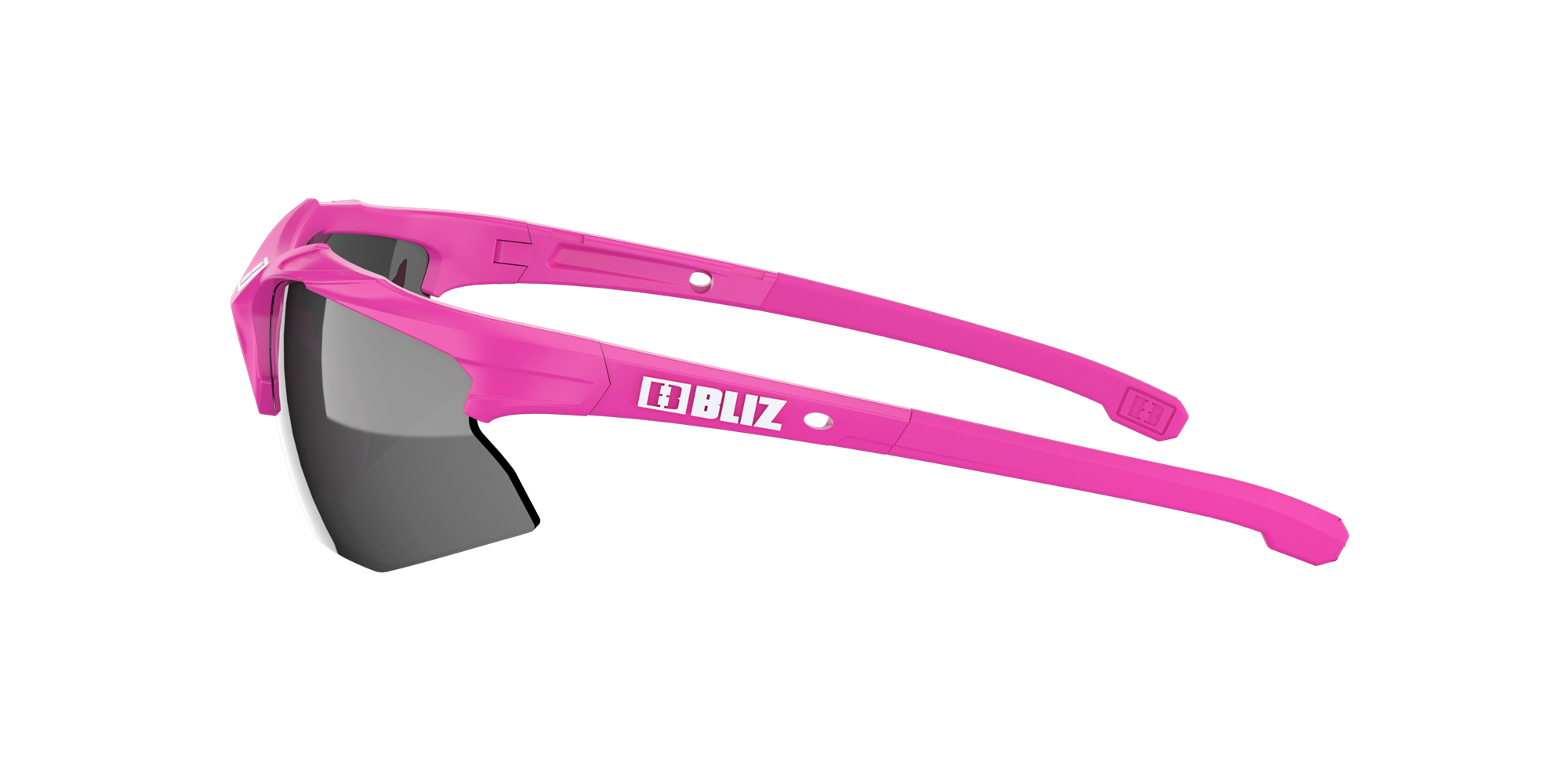 Bliz Hybrid Small Sunglasses Rose / Smoke Silver | BFQG16324