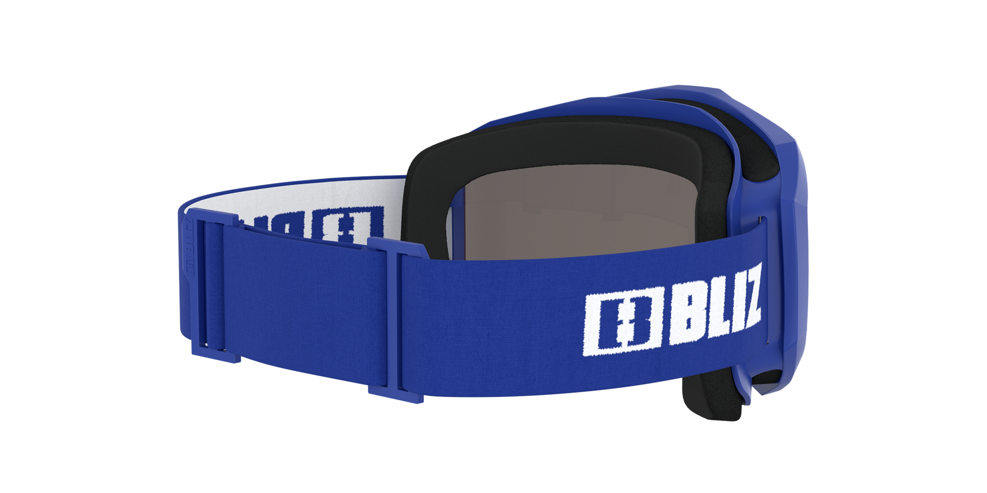 Bliz Liner Ski Goggles Blue - White Logo / Brown | KMBD91428