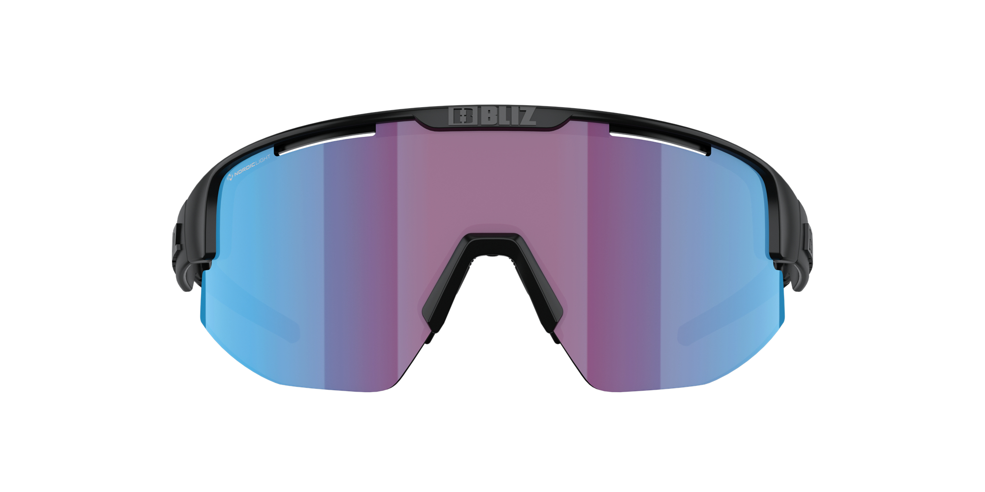 Bliz Matrix Small Sunglasses Black / Rose Violet Blue | MTUY41079