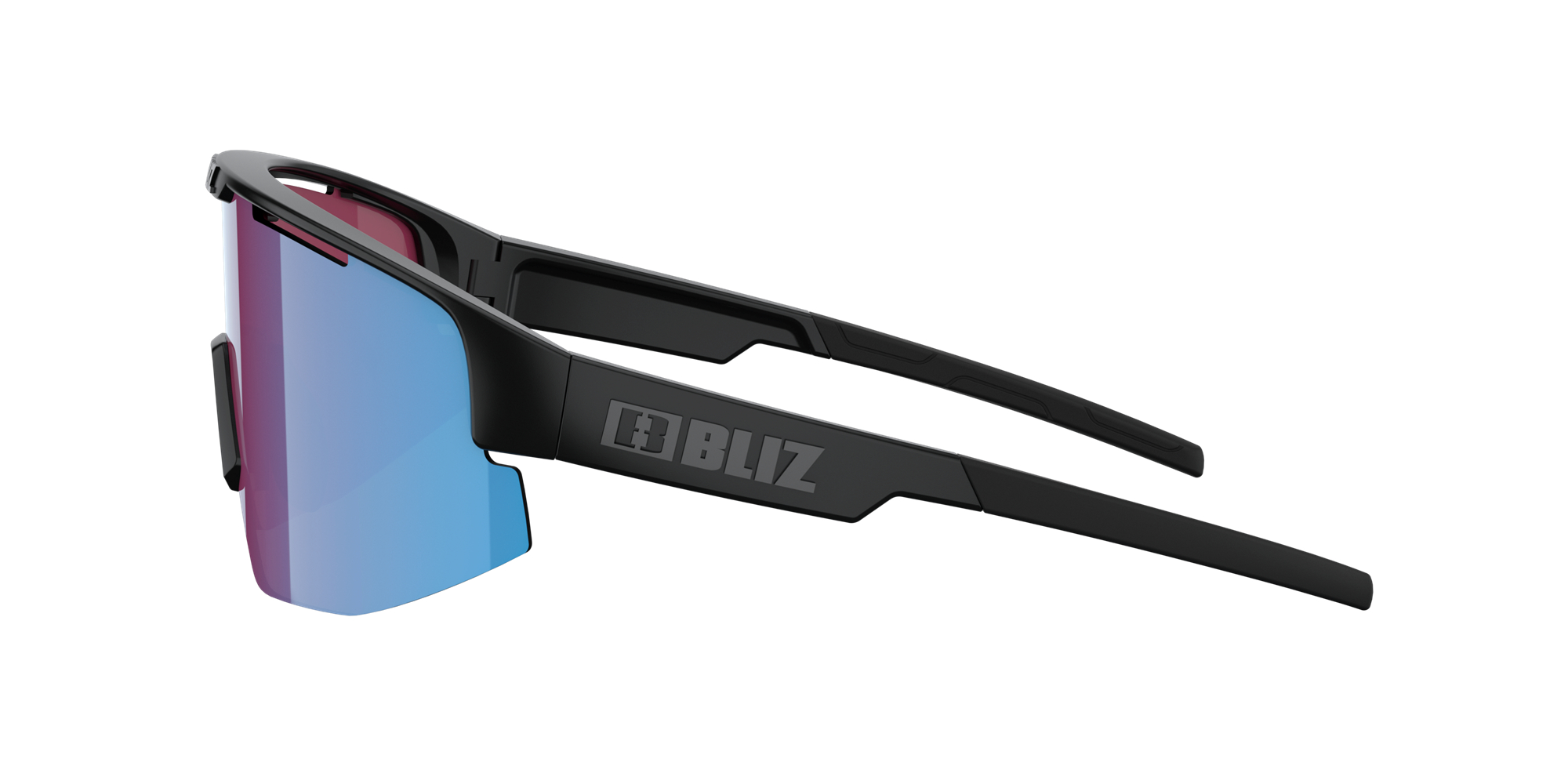 Bliz Matrix Small Sunglasses Black / Rose Violet Blue | MTUY41079