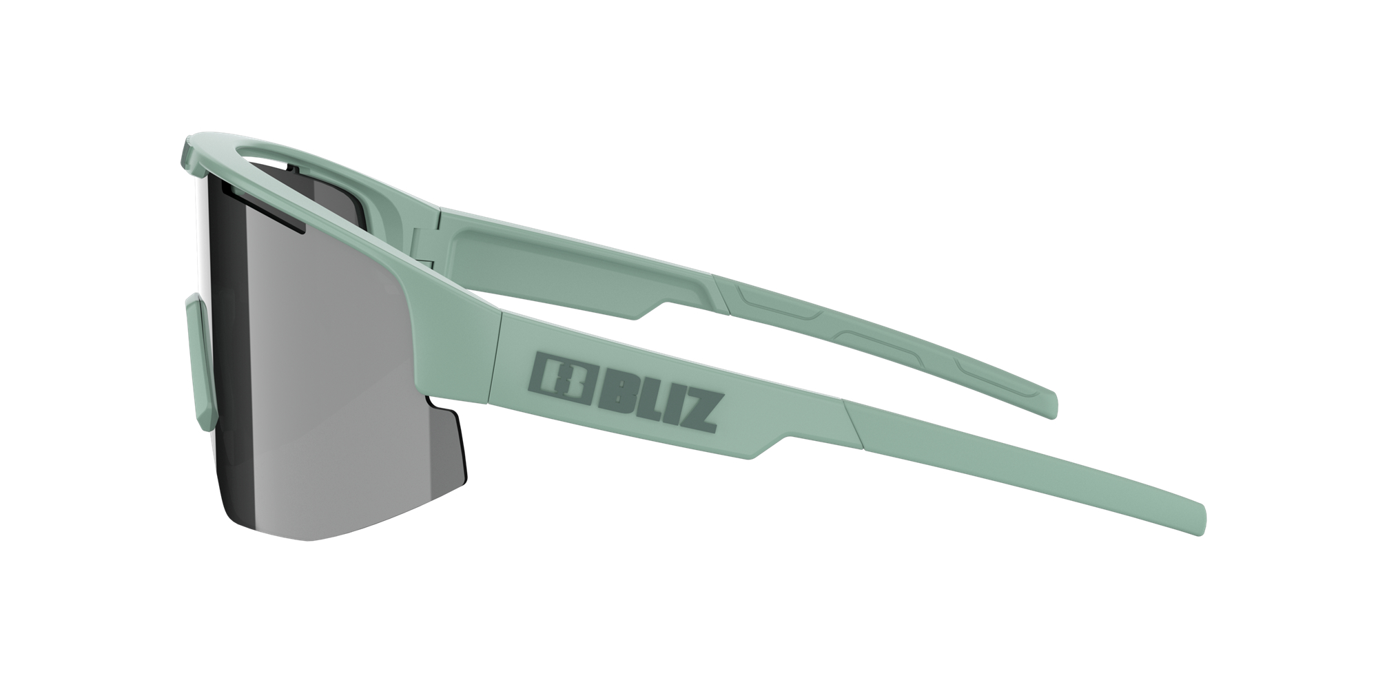 Bliz Matrix Small Sunglasses Matte Green / Smoke Silver Mirror | SIKF13058