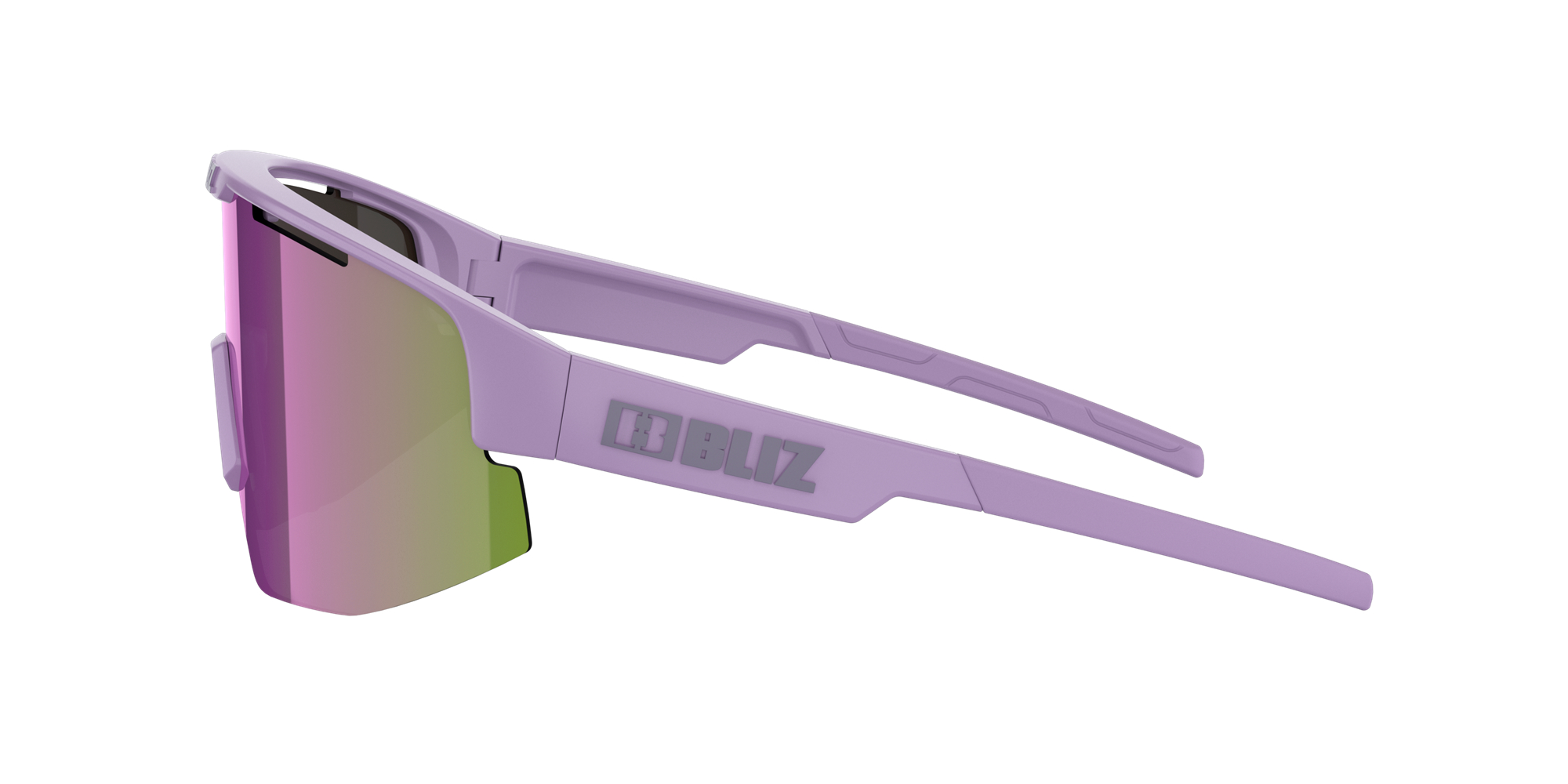 Bliz Matrix Small Sunglasses Matte Purple / Brown Mirror Purple | VGLP41687