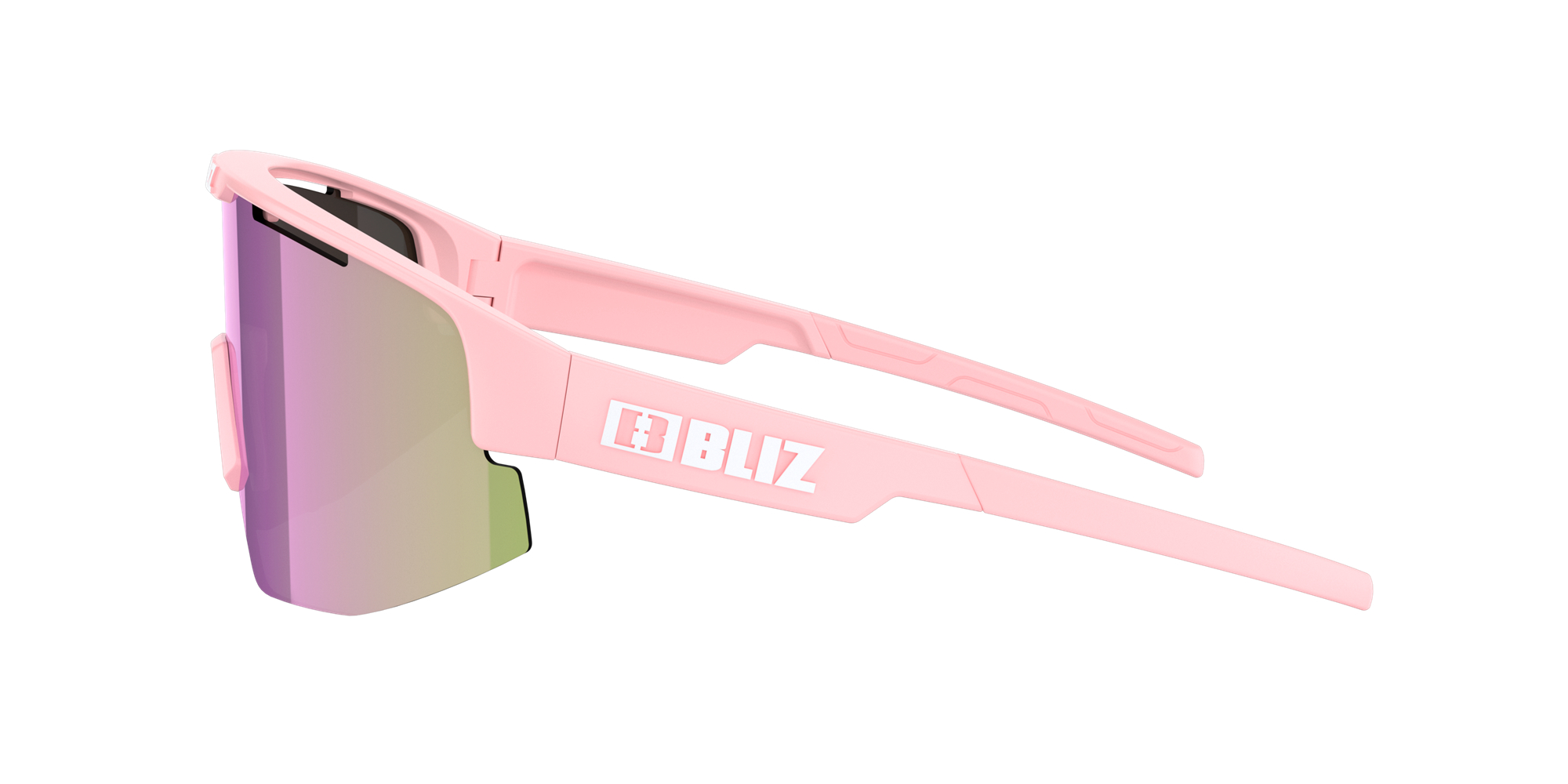 Bliz Matrix Small Sunglasses Powder Rose / Brown Rose | LOXV34627