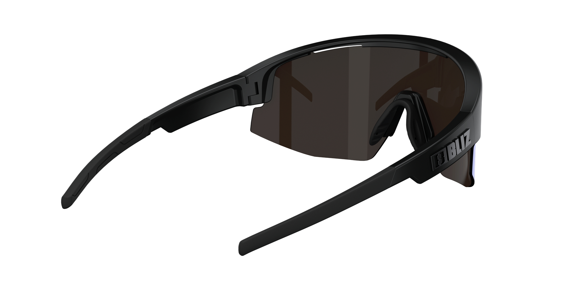 Bliz Matrix Sunglasses Black / Brown Blue | ZYNL19635