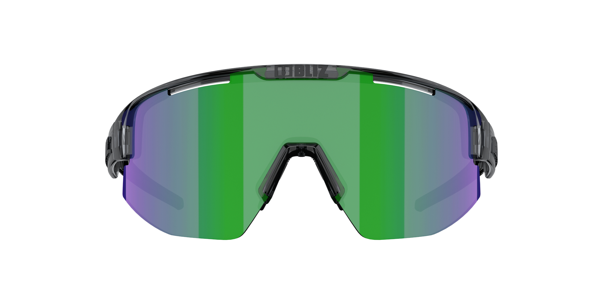 Bliz Matrix Sunglasses Crystal Black / Brown Green | GKNM03164