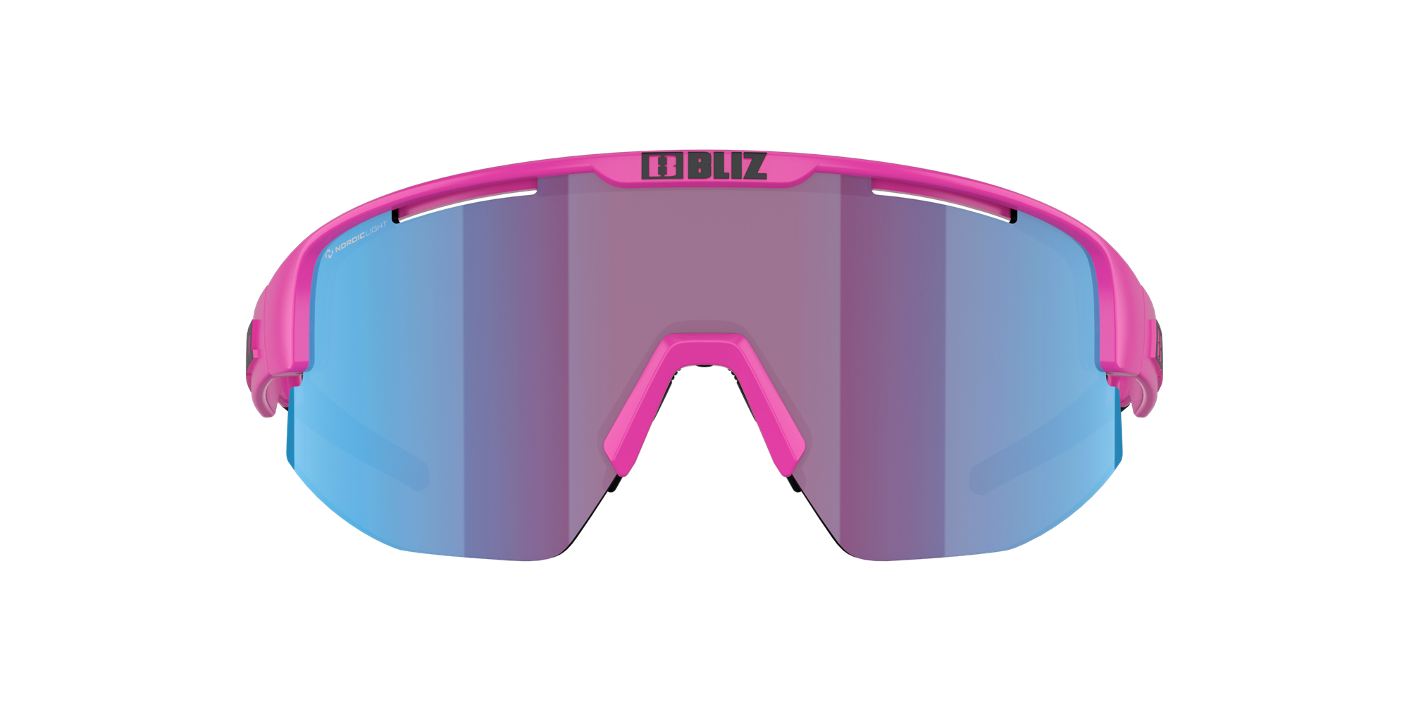 Bliz Matrix Sunglasses Neon Rose / Rose Violet Blue | AKJF86953